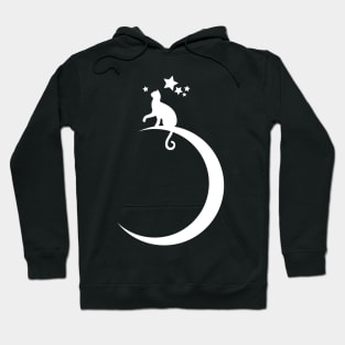 Cat and Moon Hoodie